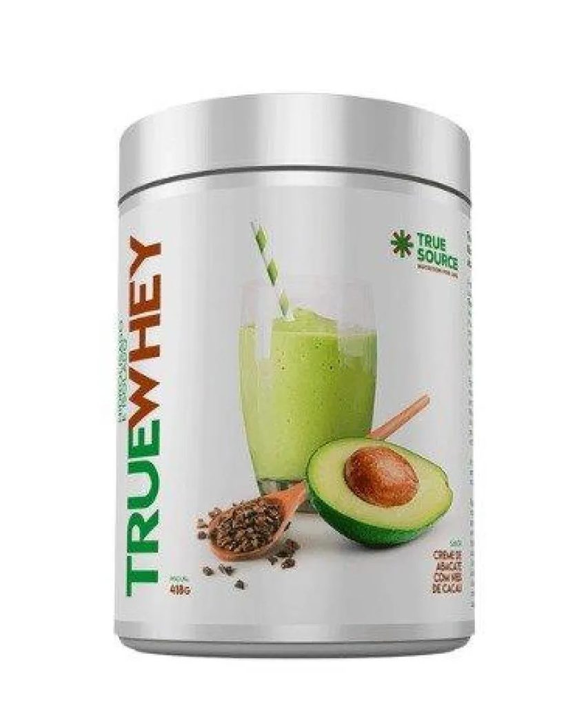 Whey True Source Creme de Abacate com Nibs de Cacau 418g