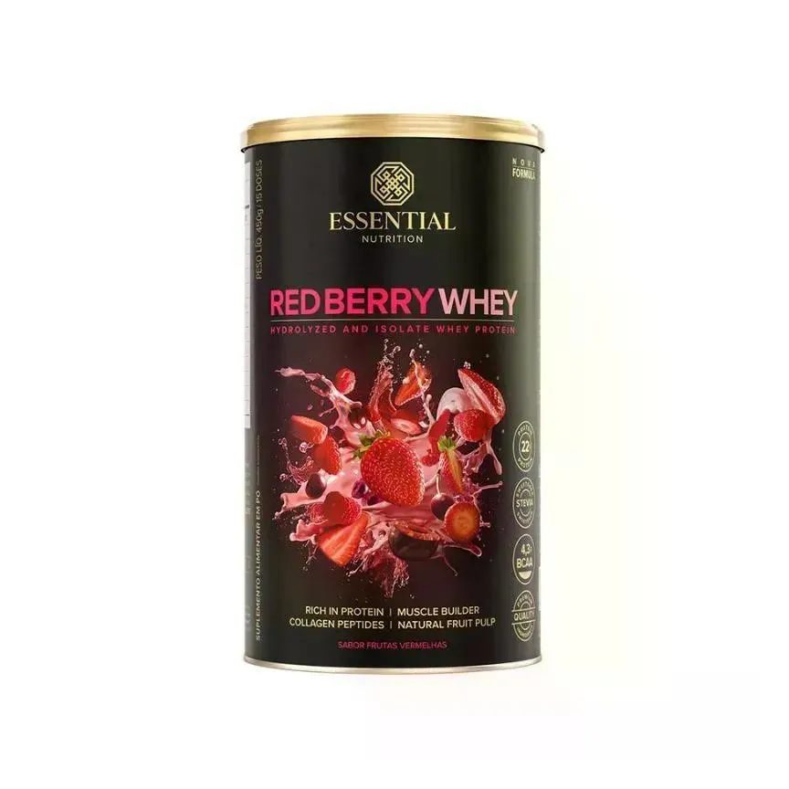 Red Berry Whey Essential Nutrition 450g
