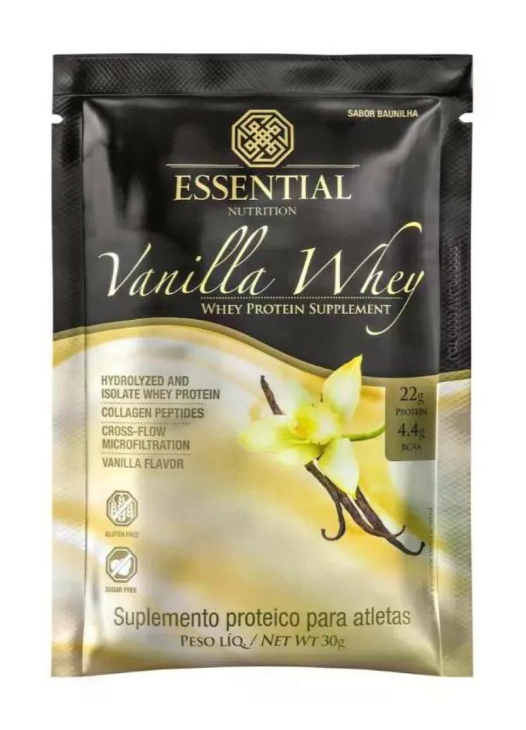 Vanilla Whey Essential Nutrition Sachê 25g