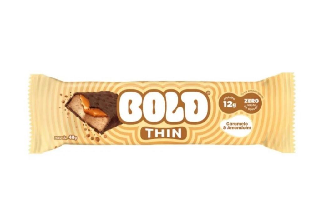 Bold Thin Caramelo Amendoim 40g