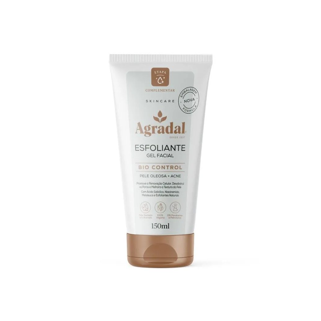 Esfoliante Gel Facial Agradal Bio Control 150ml