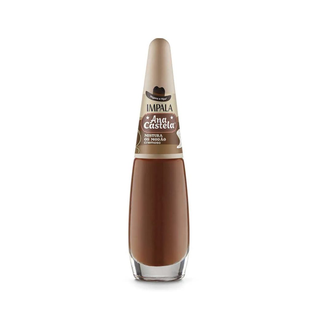 Esmalte Cremoso Impala Ana Castela Hipoalergênico 7,5ml - Mistura os Modão