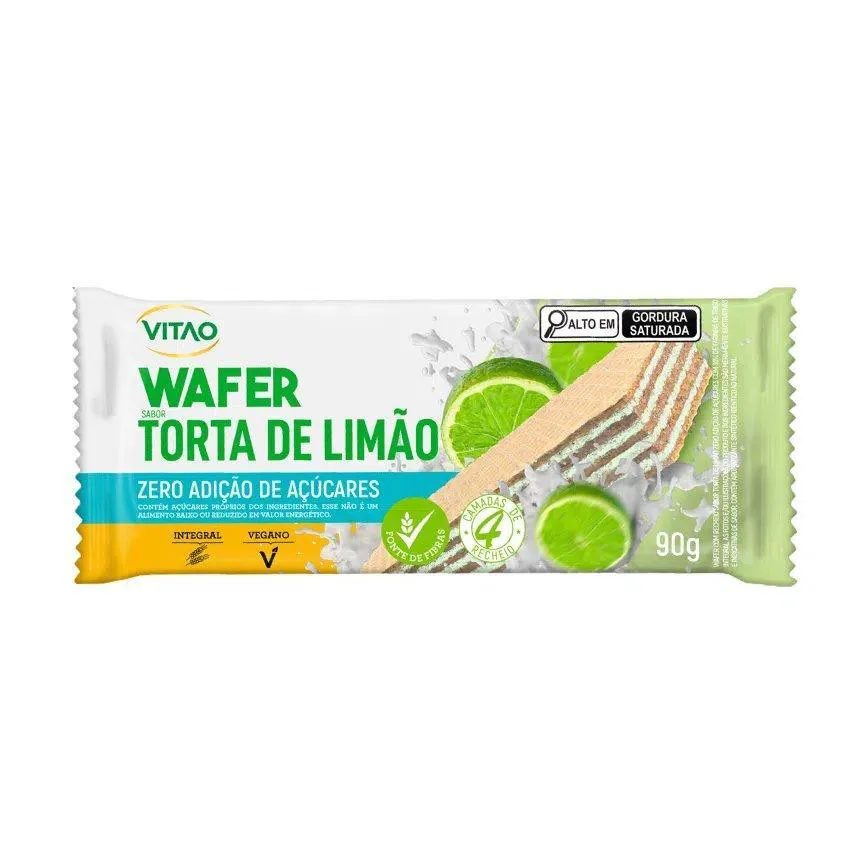 Wafer Integral Torta Limao Zero 90g