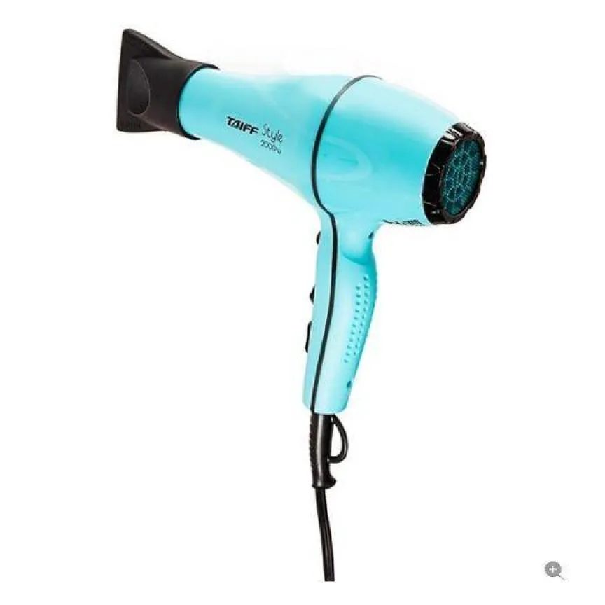 Secador de Cabelo Profissional Taiff Style Azul Tiffany 2000w 127v