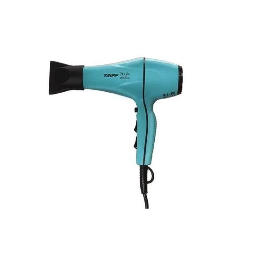 Secador de Cabelo Profissional Taiff Style Azul Tiffany 2000w 127v