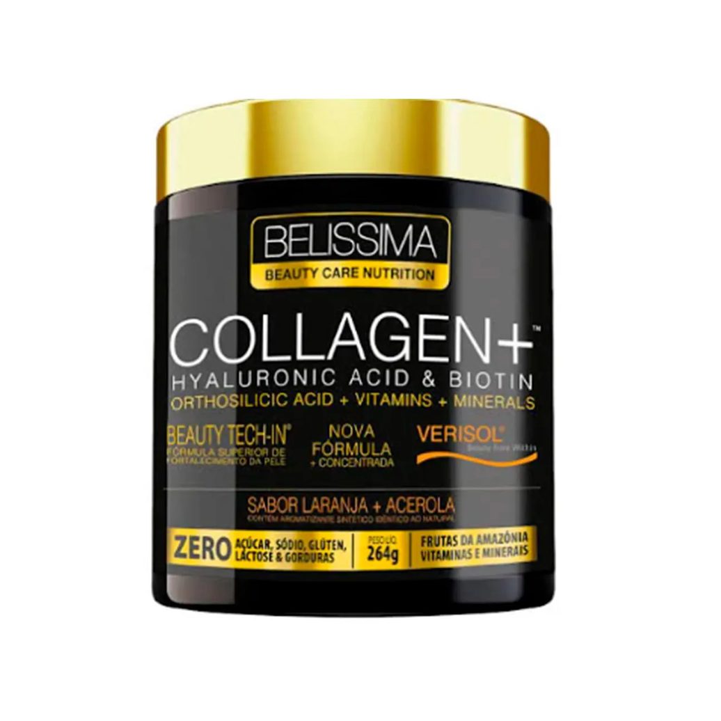 Colágeno Belíssima Collagen Plus Laranja e Acerola 264g