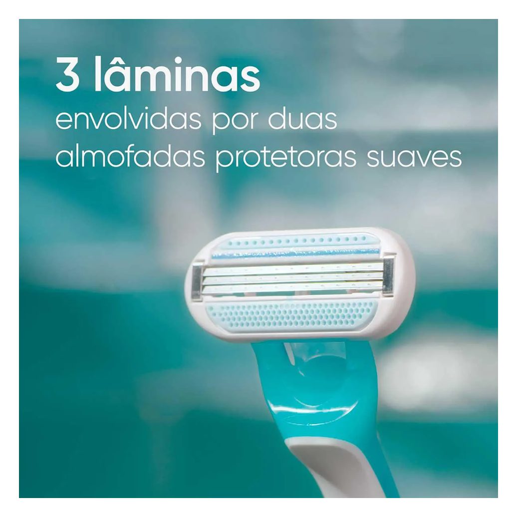 Aparelho de Depilar Gillette Venus Tropical Feminino com 3 unidades