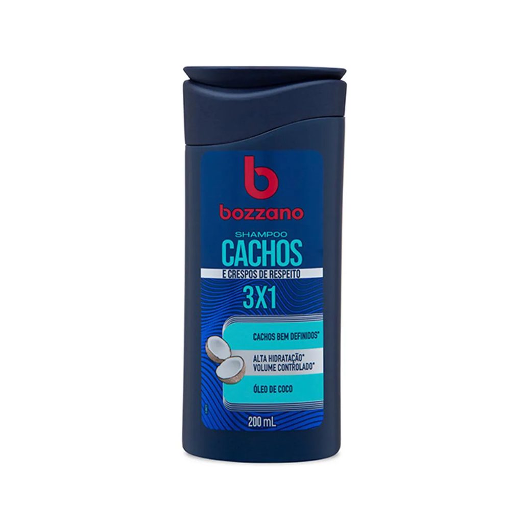 Shampoo Bozzano Cachos e Crespos 200ml