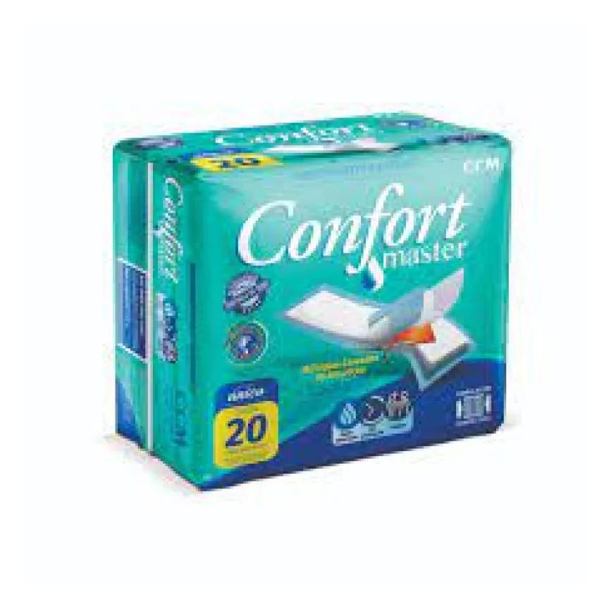 Absorvente Geriátrico para Incontinência Urinária Confort Master Absorção Leve 20 unidades