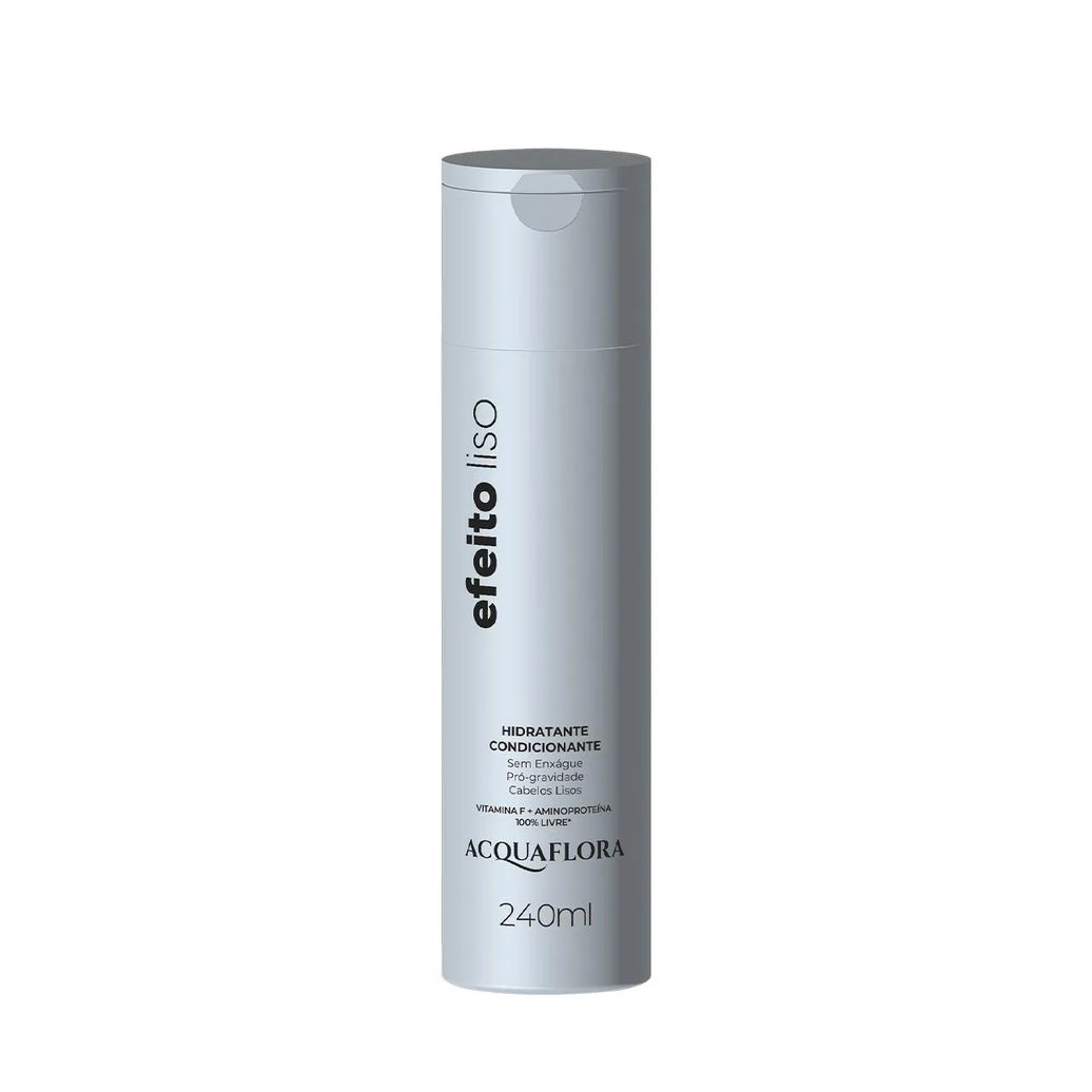 Acquaflora Efeito Liso sem Enxágue - Hidratante Condicionante 240ml
