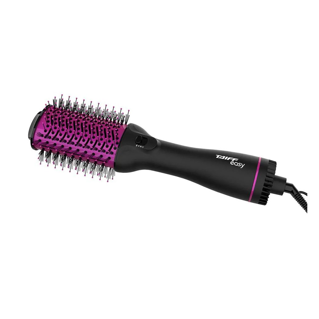 Taiff Easy Escova Oval Secadora 1200w Esmv12 Rosa - 127v