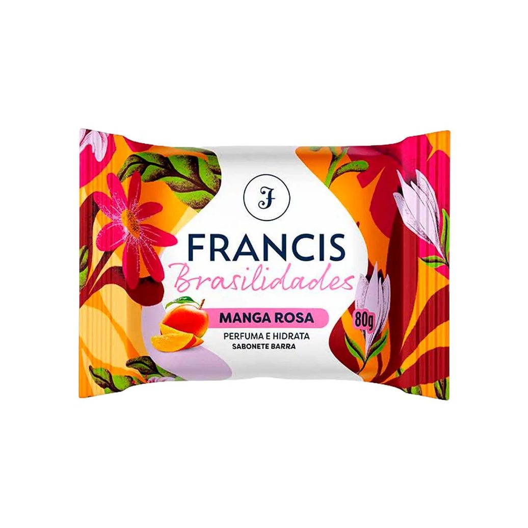 Sabonete em Barra Francis Brasilidades Manga Rosa 80g