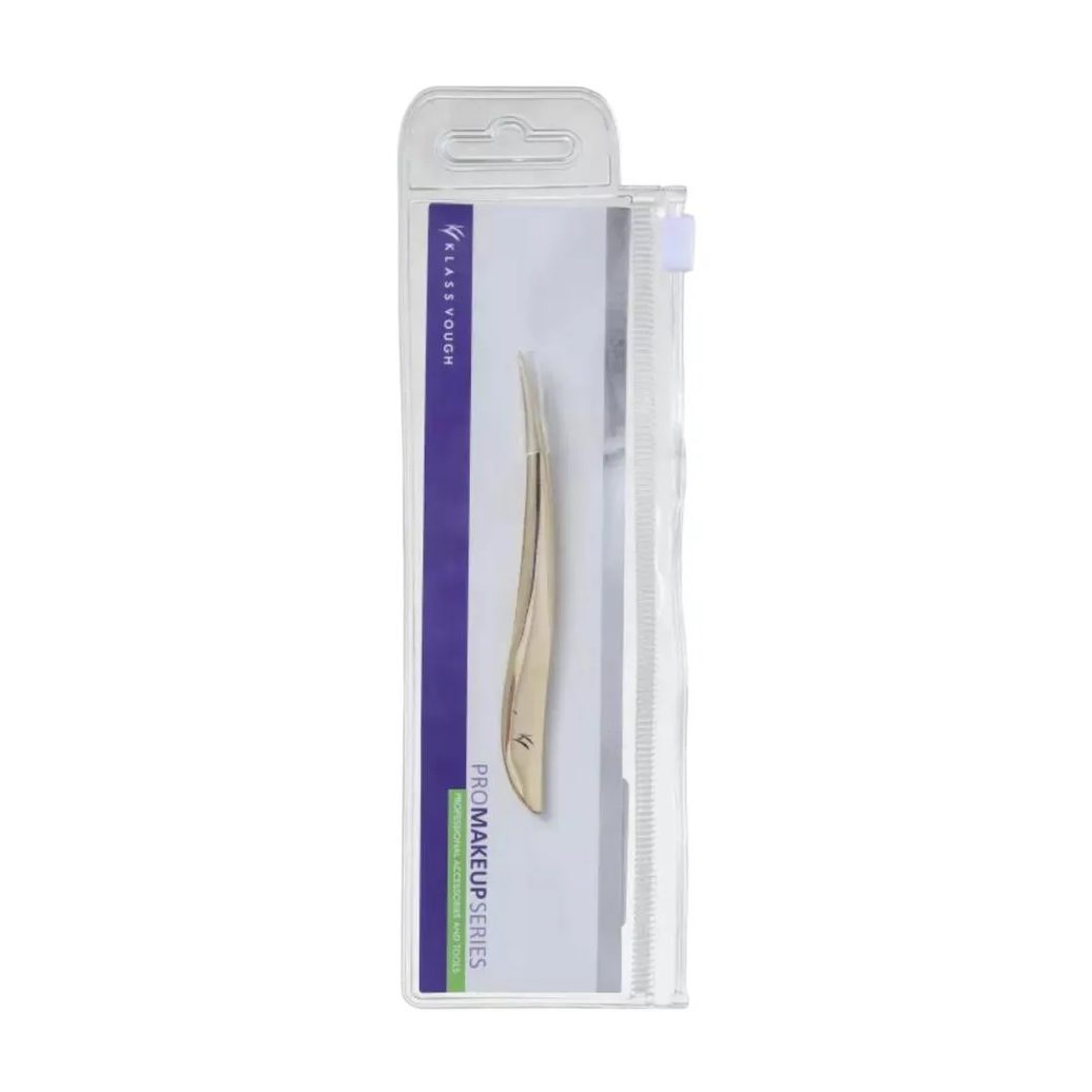 Klass Vough Pinça Ponta Fina Dourada Tw-3077g
