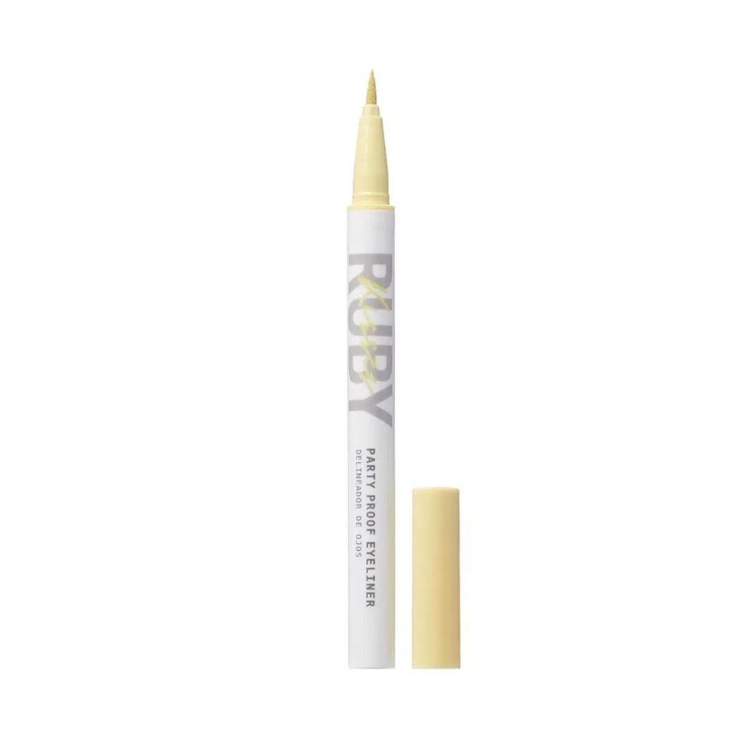 Delineador para Olhos Ruby Kisses Party Proof Eyeliner Retro Yellow 0,5g Pte02b