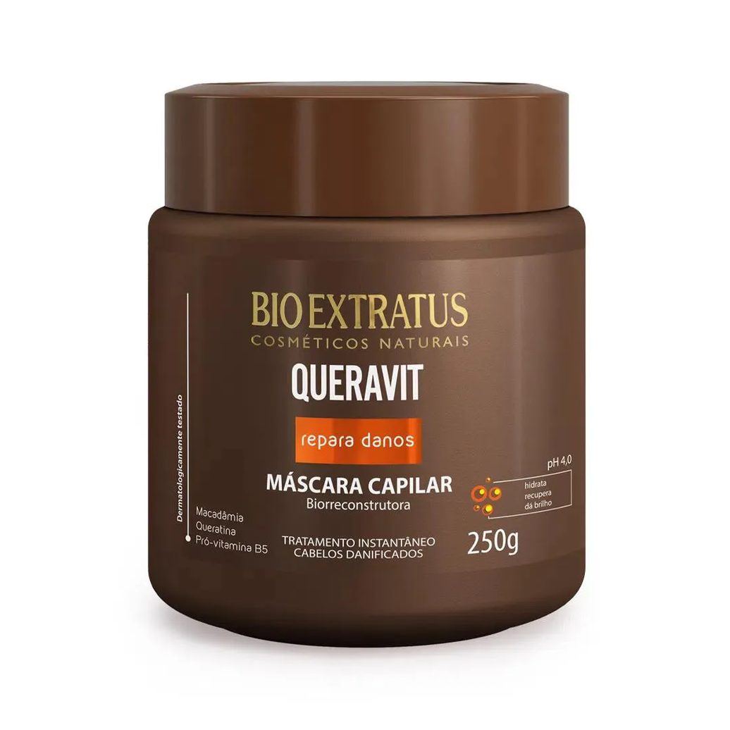 Máscara Biorreconstrutora Bio Extratus Queravit 250g