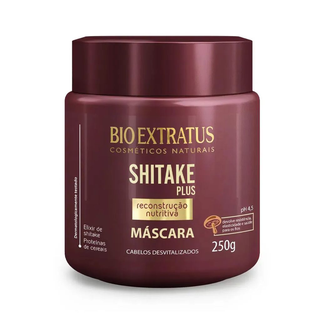 Máscara Bio Extratus Shitake Plus 250g
