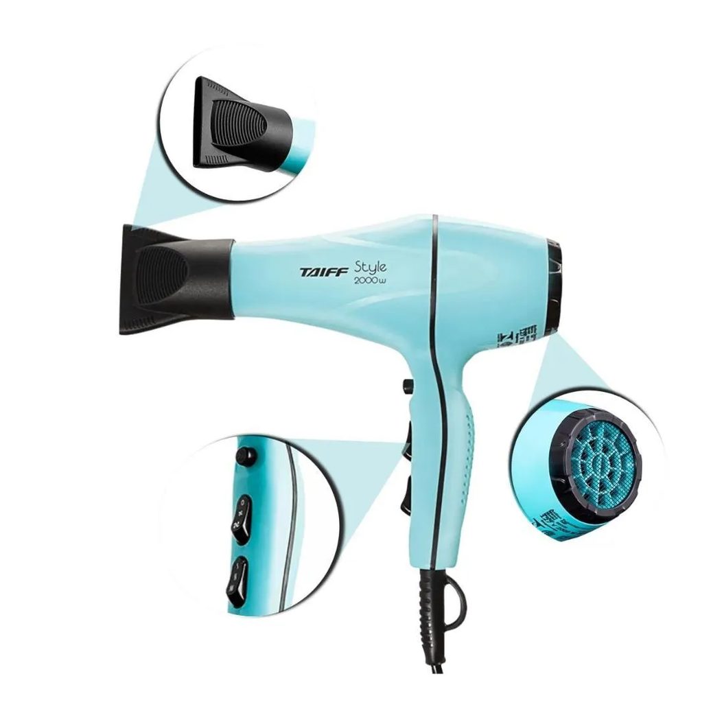 Secador Taiff Style Azul 2000w 220v