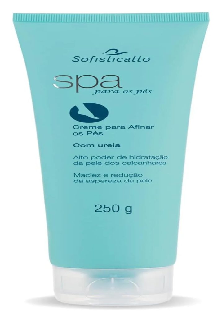 Spa Creme para Afinar os Pés com Uréia 250g Sofisticatto