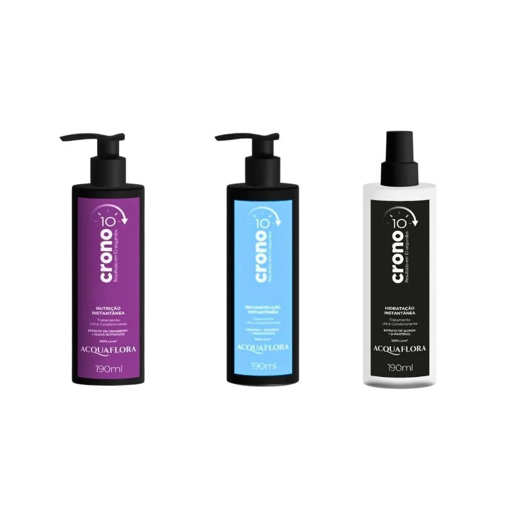 Kit Acquaflora Crono 10 C/3