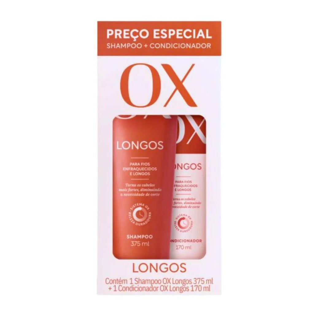 Kit Ox Longos para Fios Enfraquecidos e Longos C/2