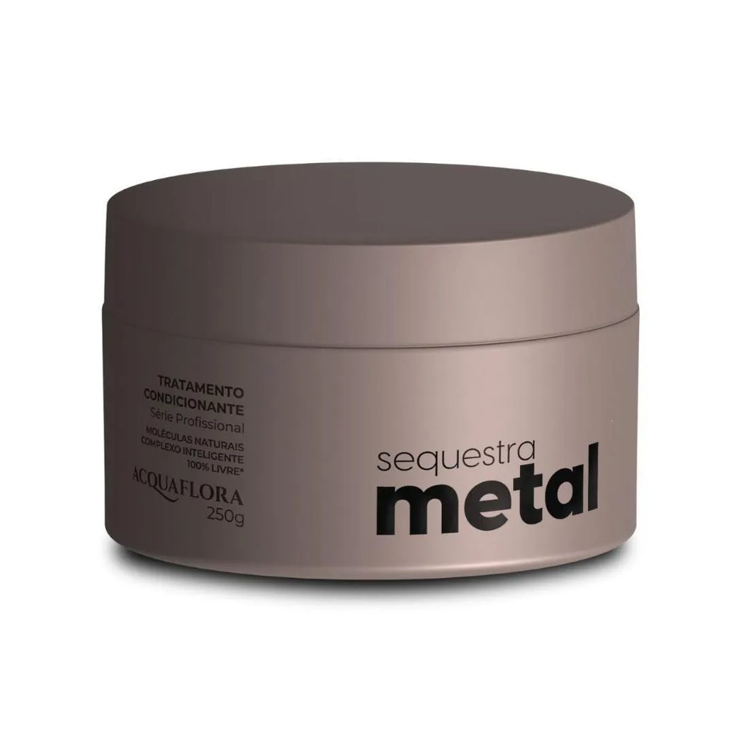 Máscara Tratamento Condicionante Acquaflora Sequestra Metal 250g