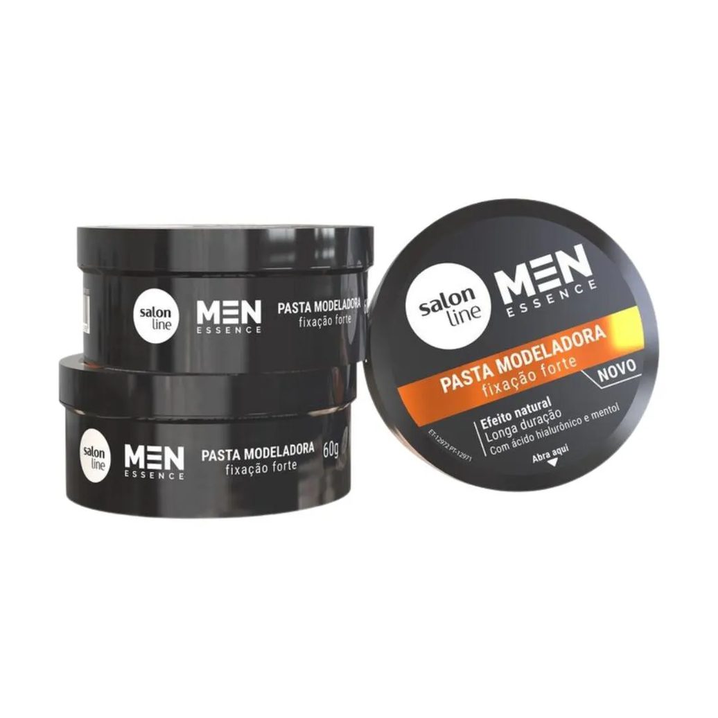 Pasta Modeladora Salon Line Men Essence Efeito Natural 60g