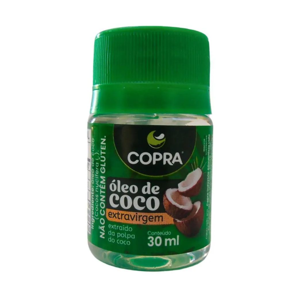 Óleo de Coco Copra Extravirgem 30ml
