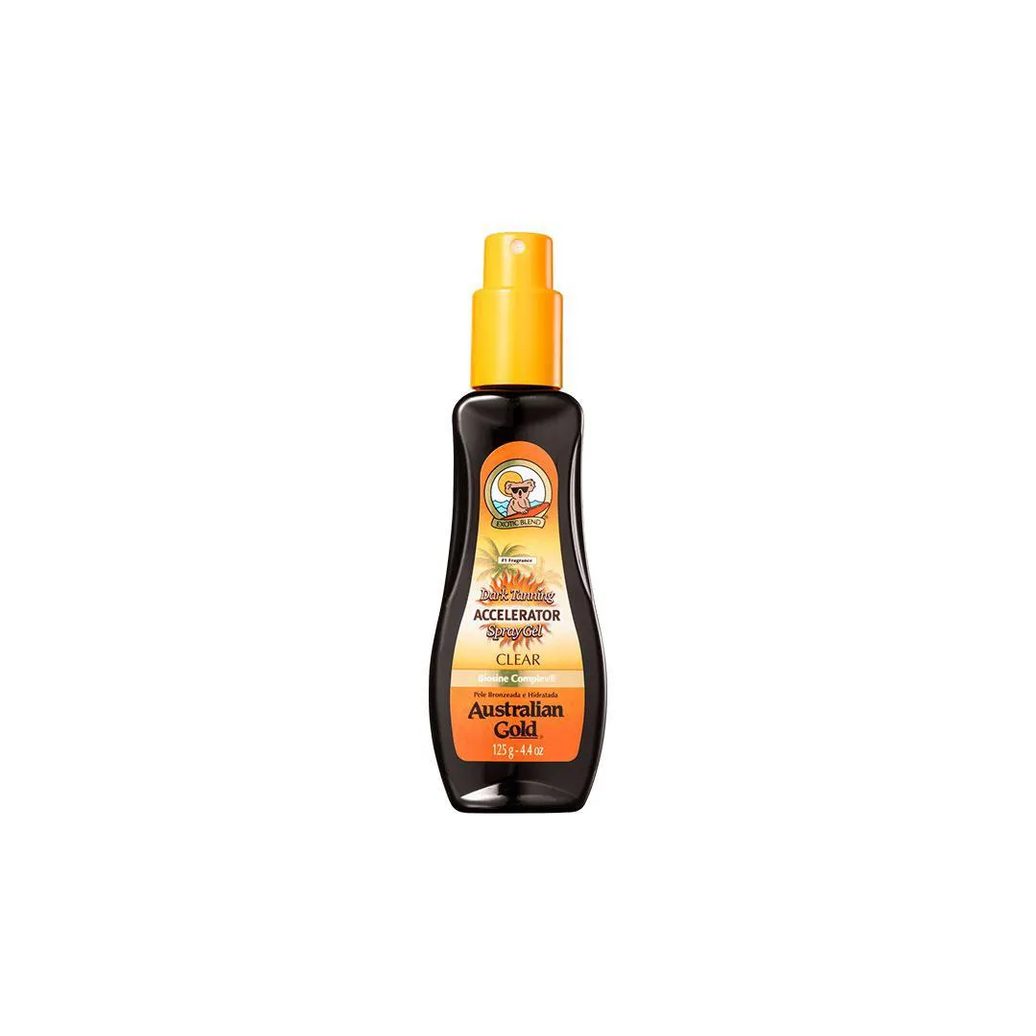 Kit Australian Gold Protetor Solar Corporal FPS 30 com 237ml + Bronzeador Dark Tanning Clear com 125ml