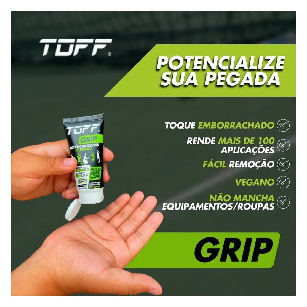 Toff Grip Gel - Potencializador De Pegada Para Mãos Esportes