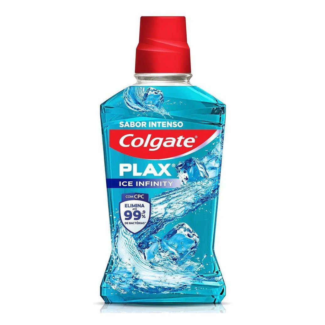 Enxaguante Bucal Colgate Plax Ice Infinity Leve 500Ml Pague 350Ml