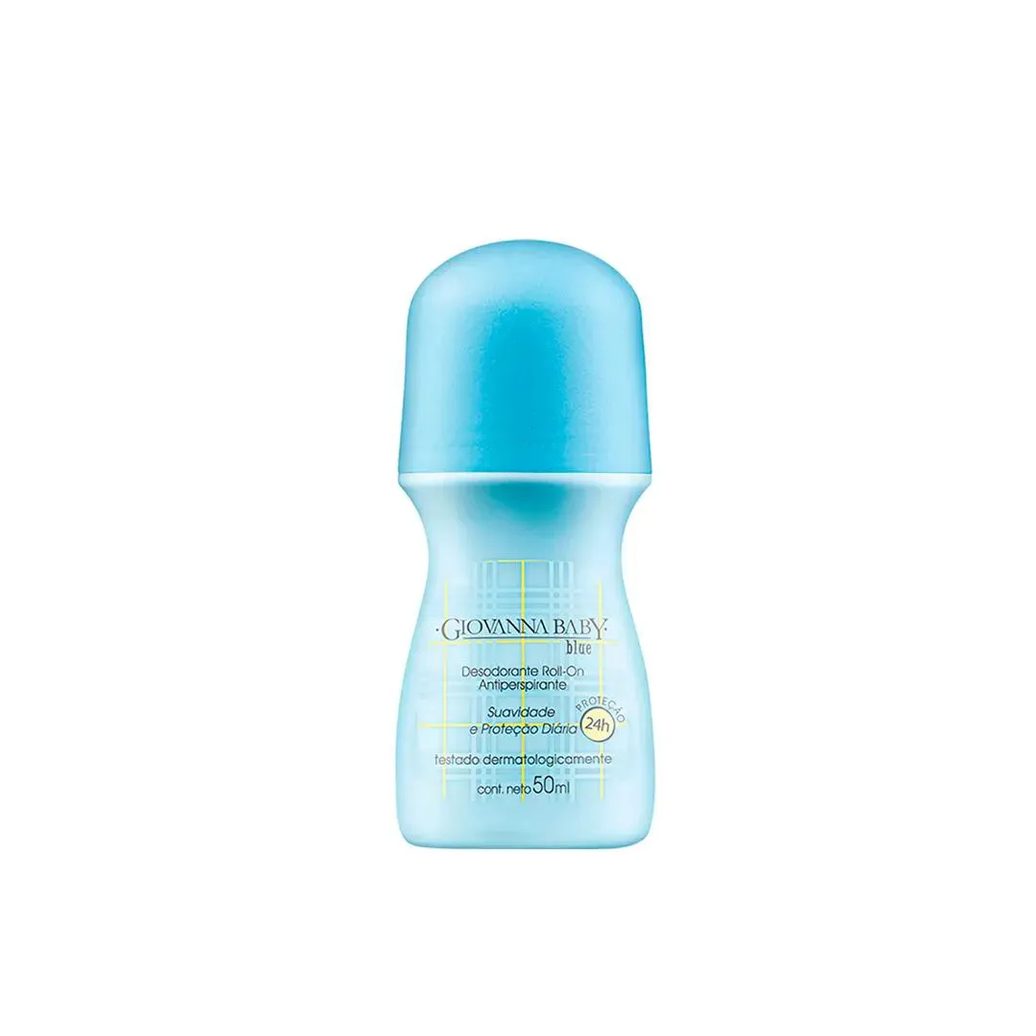 Desodorante Antitranspirante Roll-on Giovanna Baby Blue Feminino 24h 50ml