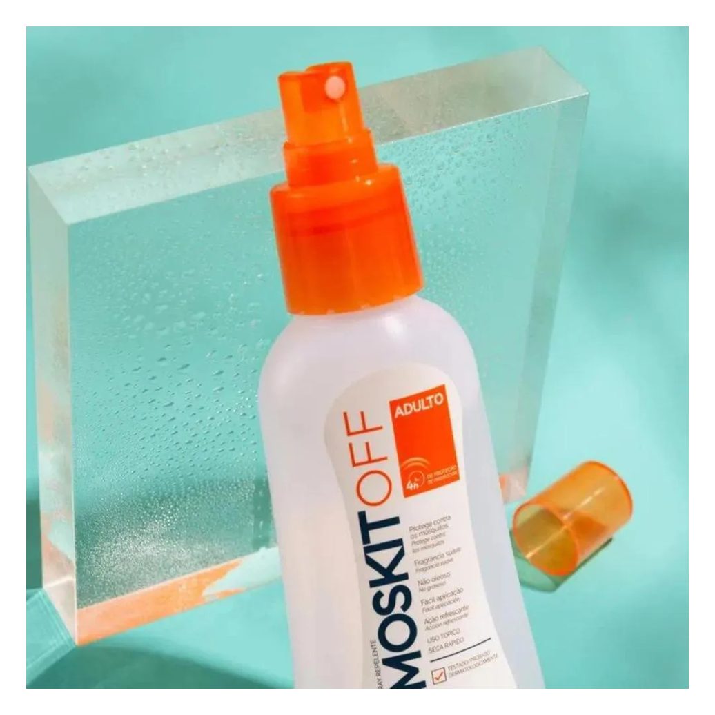 Kit Spray Repelente Farmax Moskitoff Adulto com 3 100ml