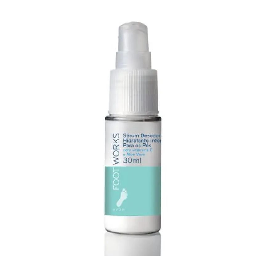 Avon Footworks Sérum Des Hdratante Intensivo para Os Pés 30ml