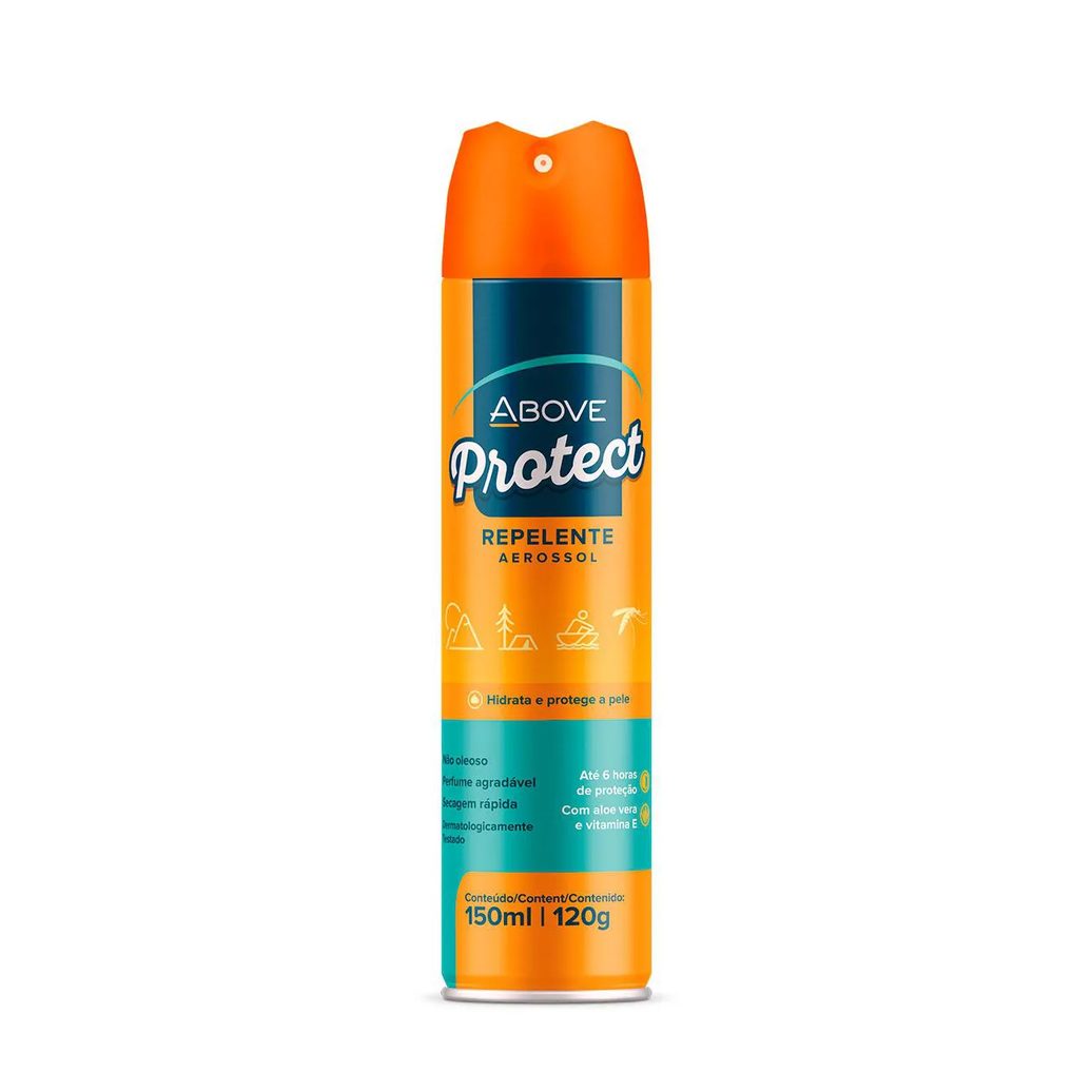 Repelente de Insetos Above Protect Aerossol 150ml