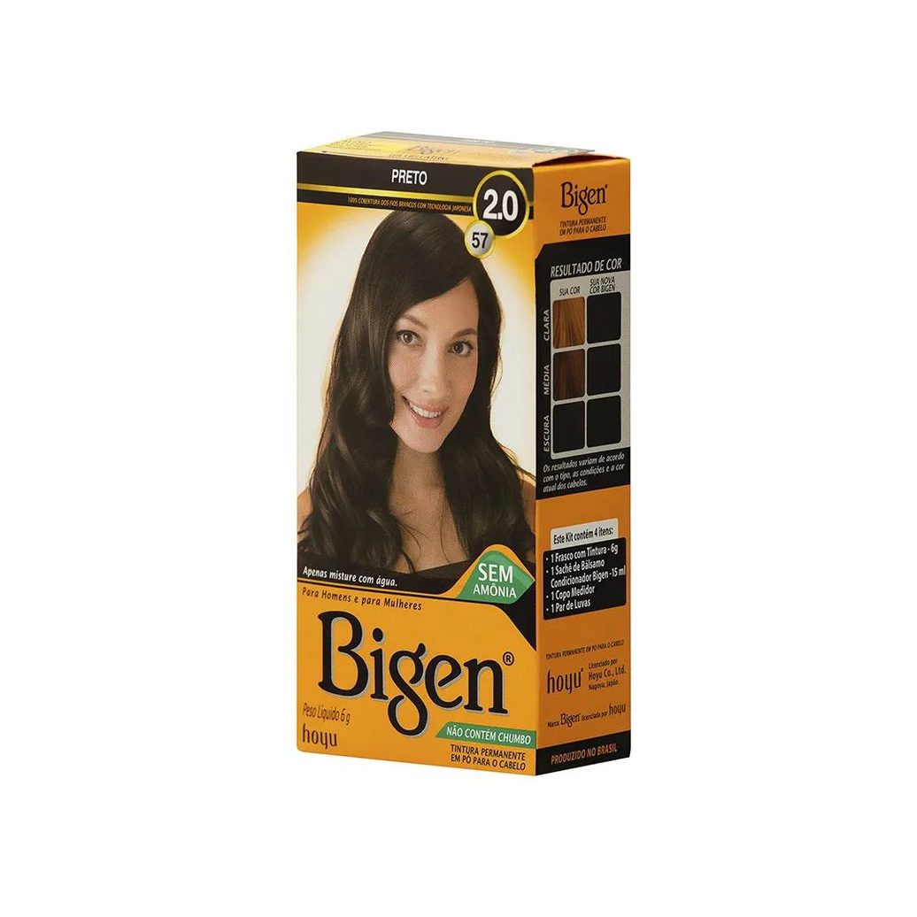 Tonalizante Bigen 2.0 Preto