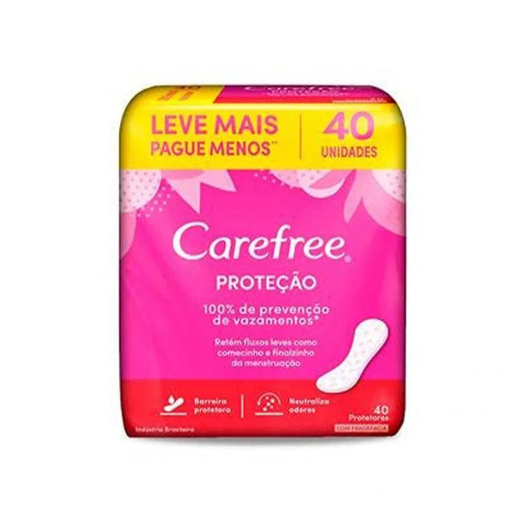 Absorvente Carefree Original Perfume C/ 40un