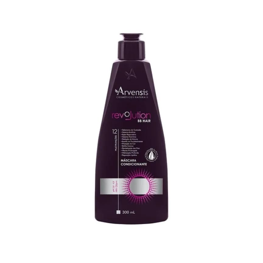 Máscara Condicionante Revolution Bb Hair 300Ml - Arvensis