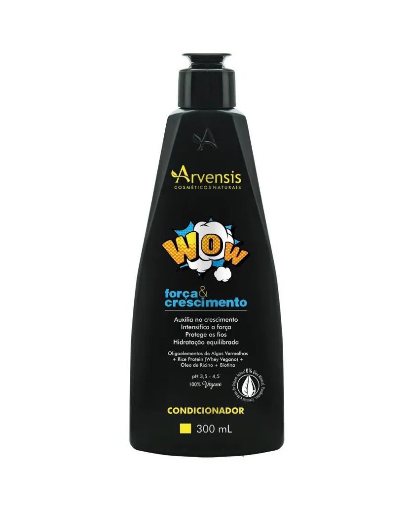 Condicionador Wow Força e Crescimento 300Ml - Arvensis