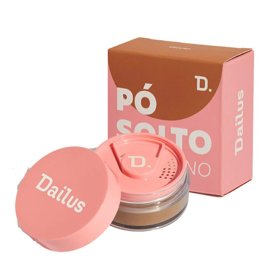 Pó Solto Ultrafino Dailus Escuro 15g