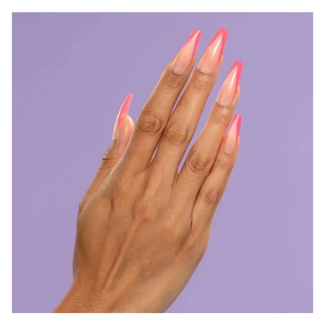 Unhas Postiças Kiss Ny Gel Extend Bailarina com 24un Gn01b