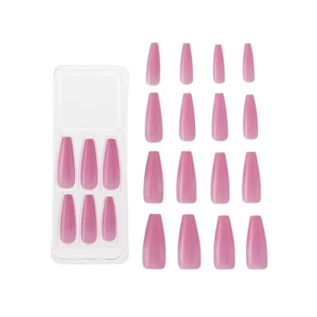 Unhas Postiças Kiss Ny Joy Collection Bailarina 24un Jn02b