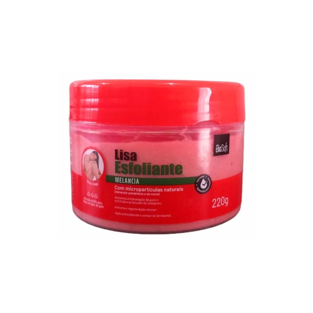 Esfoliante Corpo e Rosto Melancia Micropartículas Naturais