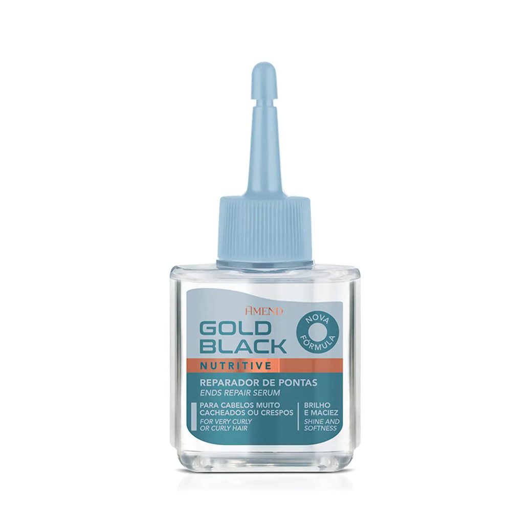 Reparador de Pontas Amend Gold Black Nutritive 30ml