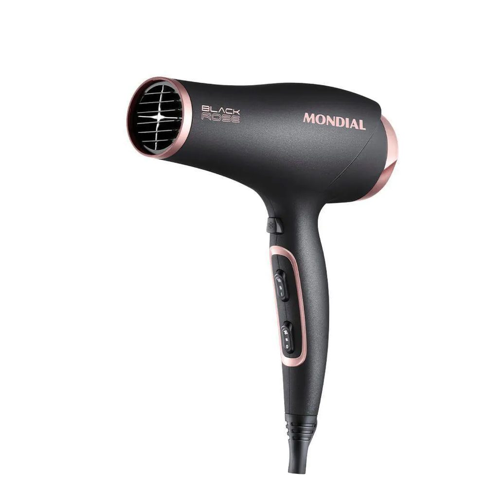 Secador de Cabelos Mondial Black Rose Sc-37 127v 110v