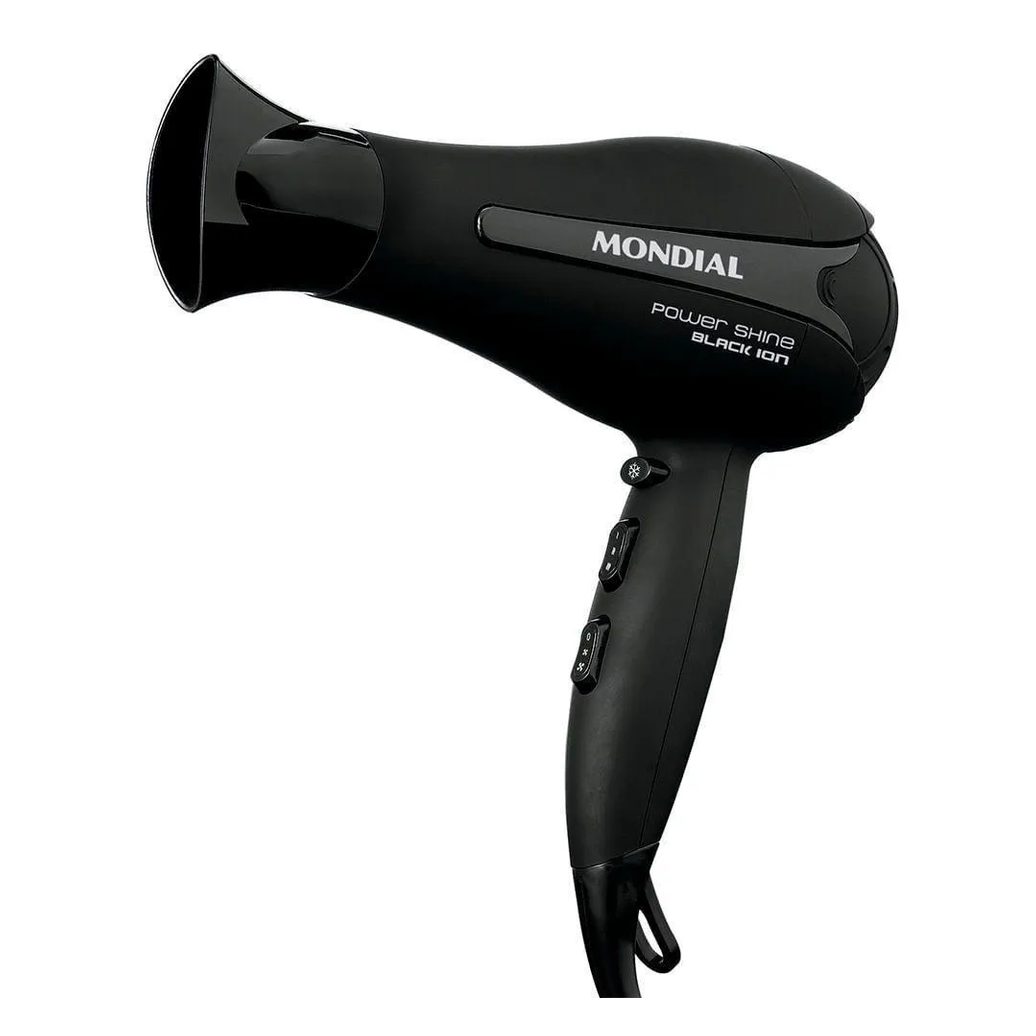 Secador de Cabelos Power Shine Black Sc-13 220v-preto