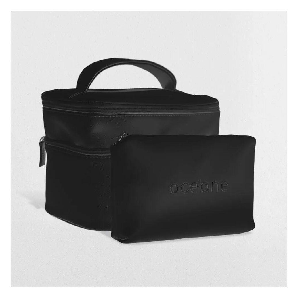 Kit Nécessaire Preto Daily Makeup + Nécessaire Preto Best Travel (2 Produtos)