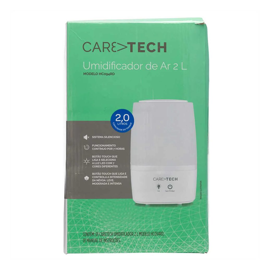 Umidificador de Ar Caretech HC094RD 2L
