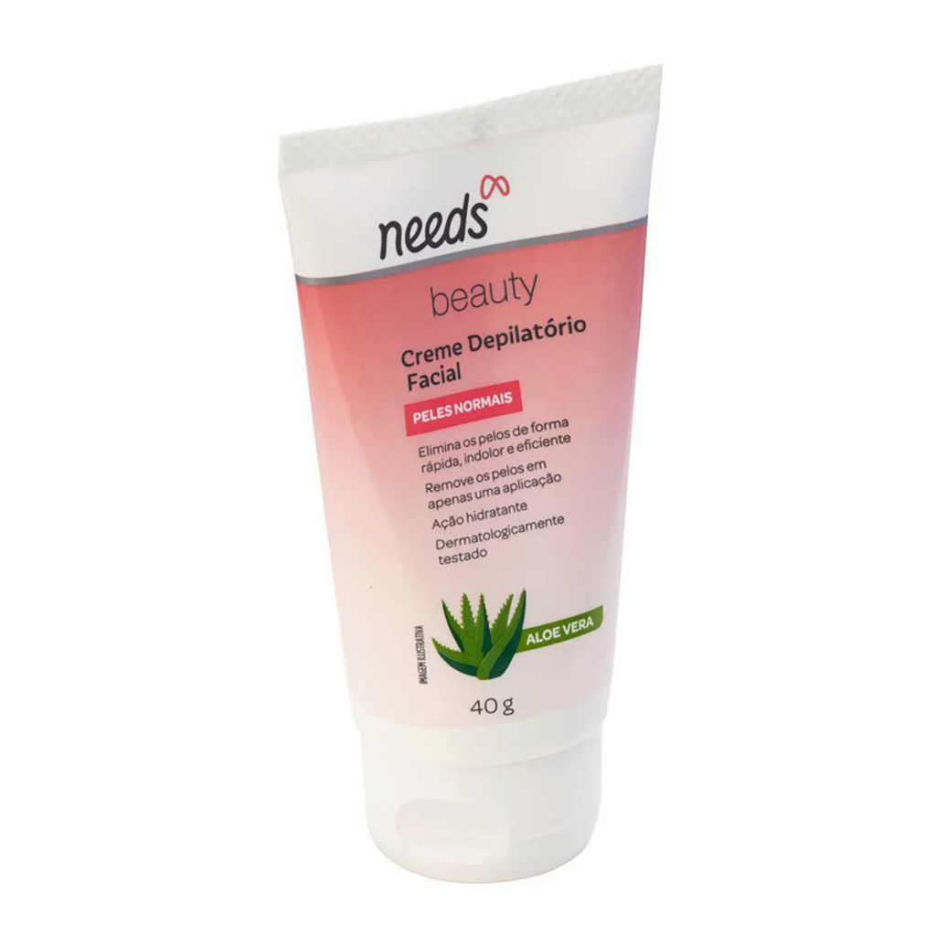 Creme Depilatório Facial Needs Beauty Pele Normal 40g