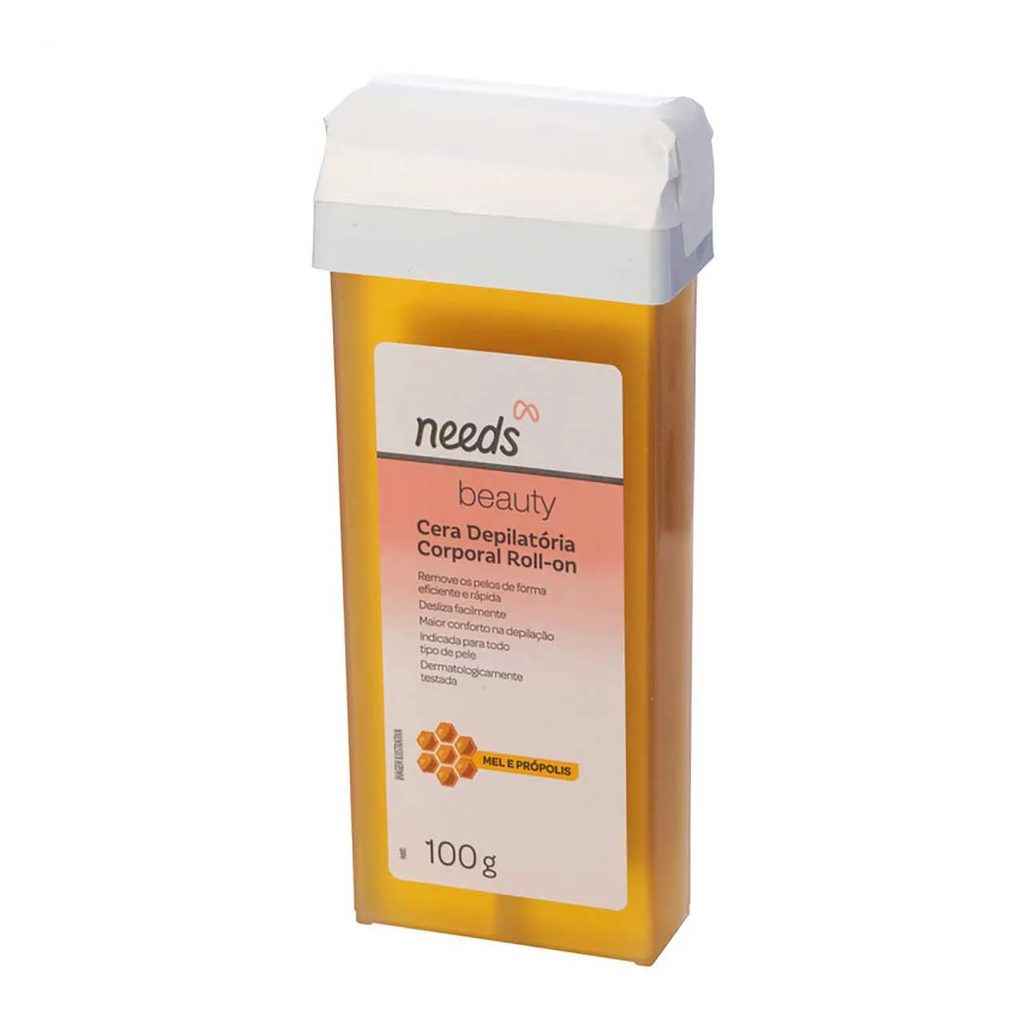 Cera Depilatória Corporal Roll-On Needs Beauty 100g
