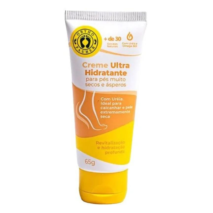 Creme Ultra Hidradante para Pes Muito Secos Cm107 Ortho Pauher 65g